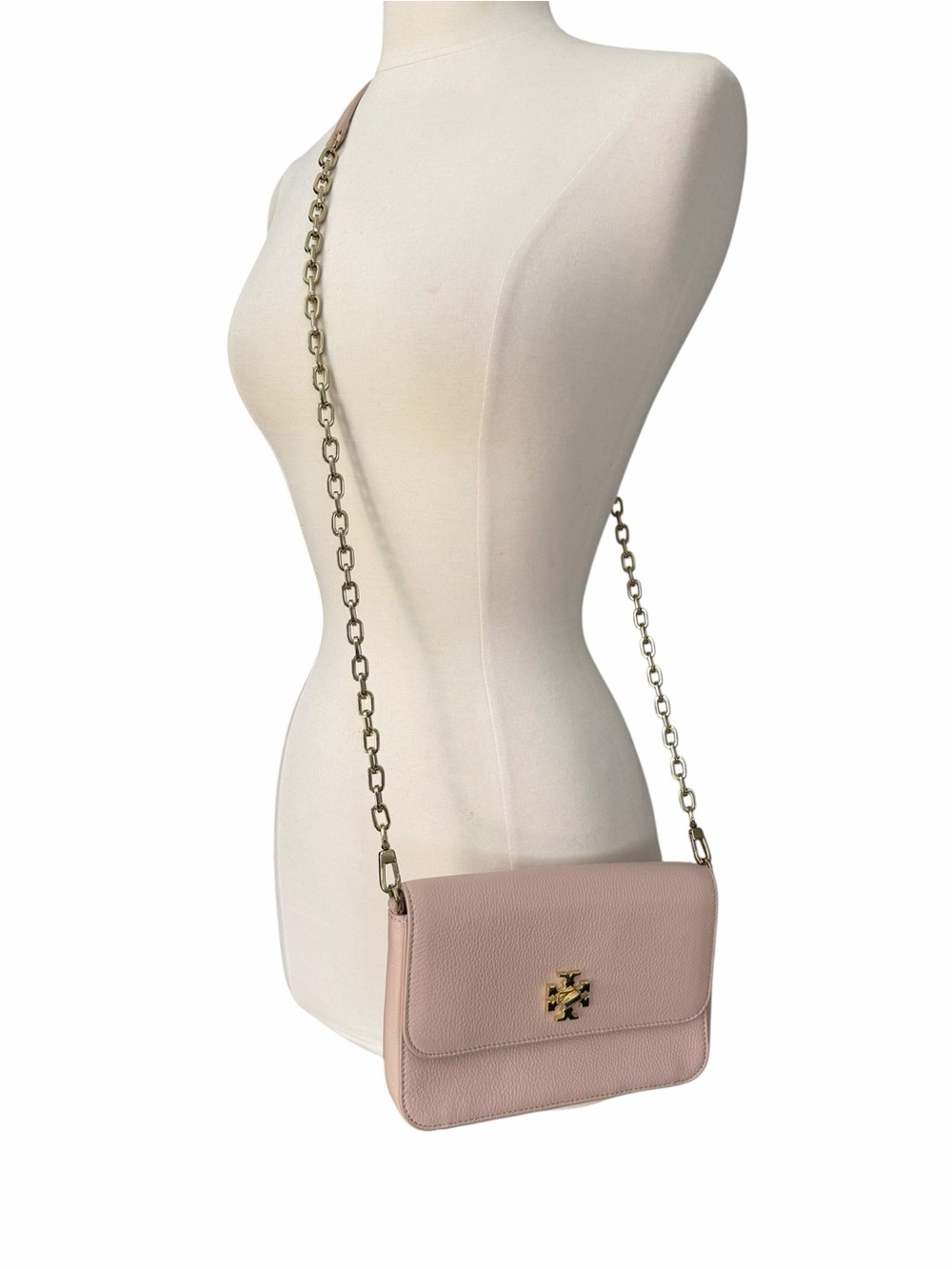 Tory Burch Pink/ Kira Leather Handbag